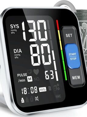NIB Digital Blood Pressure Monitor,Upper Arm Accurate Cuff
8.7"-15.7" HR Detect